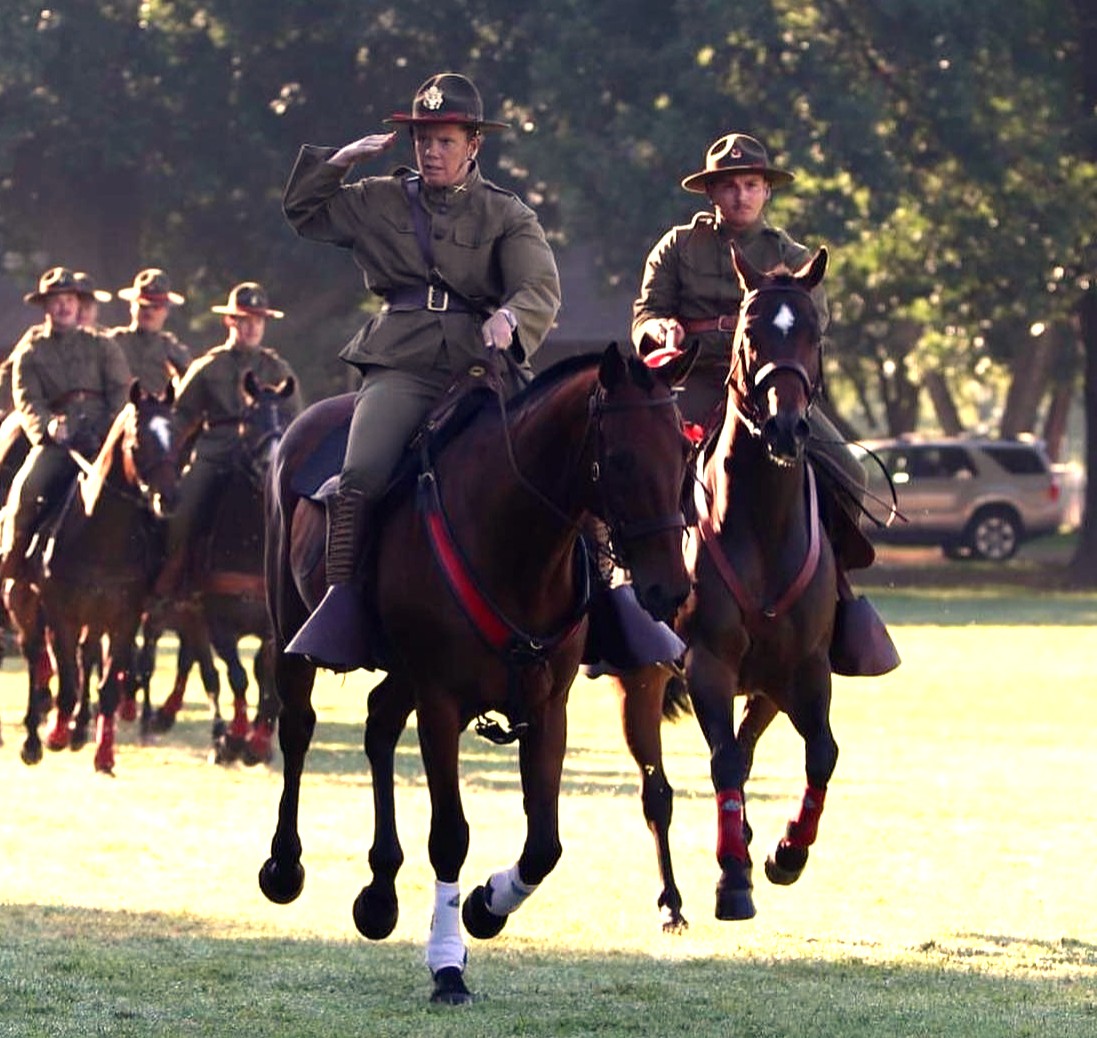 NHACC mounted color guard at ceremony
